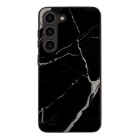 Θήκη Sonique Marble Series για Samsung Galaxy S23 Μαύρο