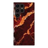 Θήκη Sonique Marble Series για Samsung Galaxy S23 Ultra Κόκκινο