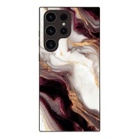 Θήκη Sonique Marble Series για Samsung Galaxy S23 Ultra Μπορντώ