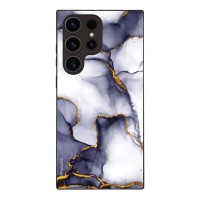 Θήκη Sonique Marble Series για Samsung Galaxy S23 Ultra Μωβ Γκρι
