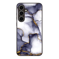 Θήκη Sonique Marble Series για Samsung Galaxy S24 FE Μωβ Γκρι