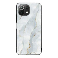 Θήκη Sonique Marble Series για Xiaomi Mi 11 Lite 4G / Mi 11 Lite 5G Λευκό 01