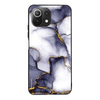Θήκη Sonique Marble Series για Xiaomi Mi 11 Lite 4G / Mi 11 Lite 5G Μωβ Γκρι