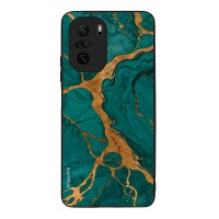 Θήκη Sonique Marble Series για Xiaomi Poco F3 / Mi 11i Πράσινο