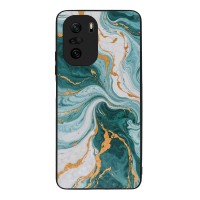 Θήκη Sonique Marble Series για Xiaomi Poco F3 / Mi 11i Πράσινο 01