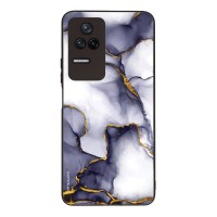Θήκη Sonique Marble Series για Xiaomi Poco F4 5G Μωβ Γκρι
