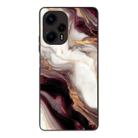 Θήκη Sonique Marble Series για Xiaomi Poco F5 5G Μπορντώ