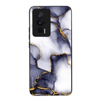 Θήκη Sonique Marble Series για Xiaomi Poco F5 Pro 5G Μωβ Γκρι