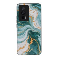 Θήκη Sonique Marble Series για Xiaomi Poco F5 Pro 5G Πράσινο 01