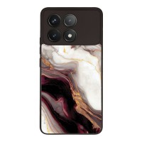 Θήκη Sonique Marble Series για Xiaomi Poco F6 Pro 5G Μπορντώ