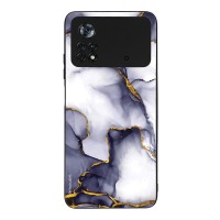 Θήκη Sonique Marble Series για Xiaomi Poco X4 Pro 5G Μωβ Γκρι