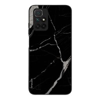 Θήκη Sonique Marble Series για Xiaomi Redmi 10 / Redmi 10 2022 Μαύρο