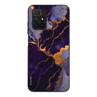 Θήκη Sonique Marble Series για Xiaomi Redmi 10 / Redmi 10 2022 Μωβ