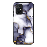 Θήκη Sonique Marble Series για Xiaomi Redmi 10 / Redmi 10 2022 Μωβ Γκρι