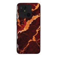 Θήκη Sonique Marble Series για Xiaomi Redmi 10C Κόκκινο