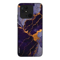 Θήκη Sonique Marble Series για Xiaomi Redmi 10C Μωβ