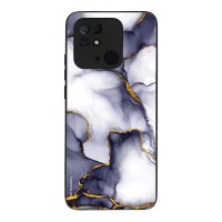 Θήκη Sonique Marble Series για Xiaomi Redmi 10C Μωβ Γκρι
