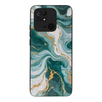 Θήκη Sonique Marble Series για Xiaomi Redmi 10C Πράσινο 01