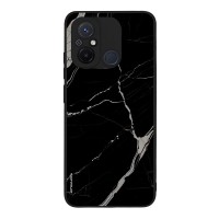 Θήκη Sonique Marble Series για Xiaomi Redmi 12C Μαύρο