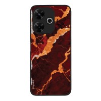Θήκη Sonique Marble Series για Xiaomi Redmi 13 4G / Poco M6 4G Κόκκινο