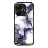 Θήκη Sonique Marble Series για Xiaomi Redmi 13 4G / Poco M6 4G Μωβ Γκρι