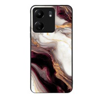 Θήκη Sonique Marble Series για Xiaomi Redmi 13C 4G / Poco C65 4G Μπορντώ