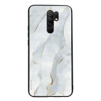 Θήκη Sonique Marble Series για Xiaomi Redmi 9 Λευκό 01