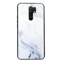 Θήκη Sonique Marble Series για Xiaomi Redmi 9 Λευκό 02