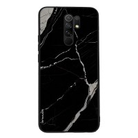 Θήκη Sonique Marble Series για Xiaomi Redmi 9 Μαύρο