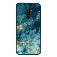 Θήκη Sonique Marble Series για Xiaomi Redmi 9 Μπλε