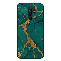 Θήκη Sonique Marble Series για Xiaomi Redmi 9 Πράσινο