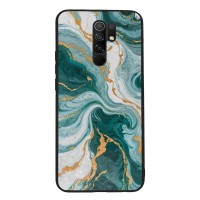 Θήκη Sonique Marble Series για Xiaomi Redmi 9 Πράσινο 01