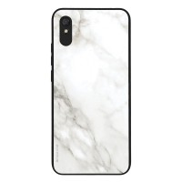 Θήκη Sonique Marble Series για Xiaomi Redmi 9A / Redmi 9AT Λευκό
