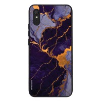 Θήκη Sonique Marble Series για Xiaomi Redmi 9A / Redmi 9AT Μωβ