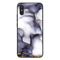 Θήκη Sonique Marble Series για Xiaomi Redmi 9A / Redmi 9AT Μωβ Γκρι