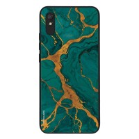Θήκη Sonique Marble Series για Xiaomi Redmi 9A / Redmi 9AT Πράσινο