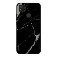 Θήκη Sonique Marble Series για Xiaomi Redmi 9C / Redmi 10A Μαύρο