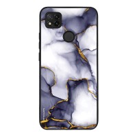 Θήκη Sonique Marble Series για Xiaomi Redmi 9C / Redmi 10A Μωβ Γκρι
