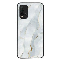 Θήκη Sonique Marble Series για Xiaomi Redmi 9T Λευκό 01