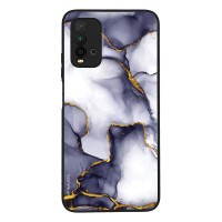 Θήκη Sonique Marble Series για Xiaomi Redmi 9T Μωβ Γκρι