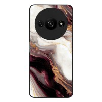 Θήκη Sonique Marble Series για Xiaomi Redmi A3 / Redmi A3x Μπορντώ