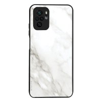 Θήκη Sonique Marble Series για Xiaomi Redmi Note 10 / Redmi Note 10s / Poco M5s Λευκό