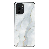 Θήκη Sonique Marble Series για Xiaomi Redmi Note 10 / Redmi Note 10s / Poco M5s Λευκό 01