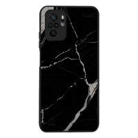 Θήκη Sonique Marble Series για Xiaomi Redmi Note 10 / Redmi Note 10s / Poco M5s Μαύρο