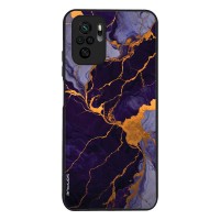 Θήκη Sonique Marble Series για Xiaomi Redmi Note 10 / Redmi Note 10s / Poco M5s Μωβ