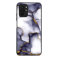 Θήκη Sonique Marble Series για Xiaomi Redmi Note 10 / Redmi Note 10s / Poco M5s Μωβ Γκρι