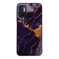 Θήκη Sonique Marble Series για Xiaomi Redmi Note 10 5G / Poco M3 Pro 5G Μωβ