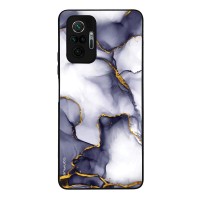 Θήκη Sonique Marble Series για Xiaomi Redmi Note 10 Pro Μωβ Γκρι