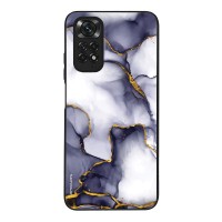 Θήκη Sonique Marble Series για Xiaomi Redmi Note 11 4G / Redmi Note 11S Μωβ Γκρι