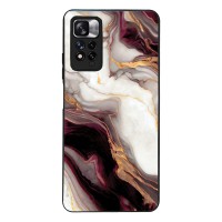 Θήκη Sonique Marble Series για Xiaomi Redmi Note 11 Pro 4G/5G / Redmi Note 12 Pro 4G Μπορντώ